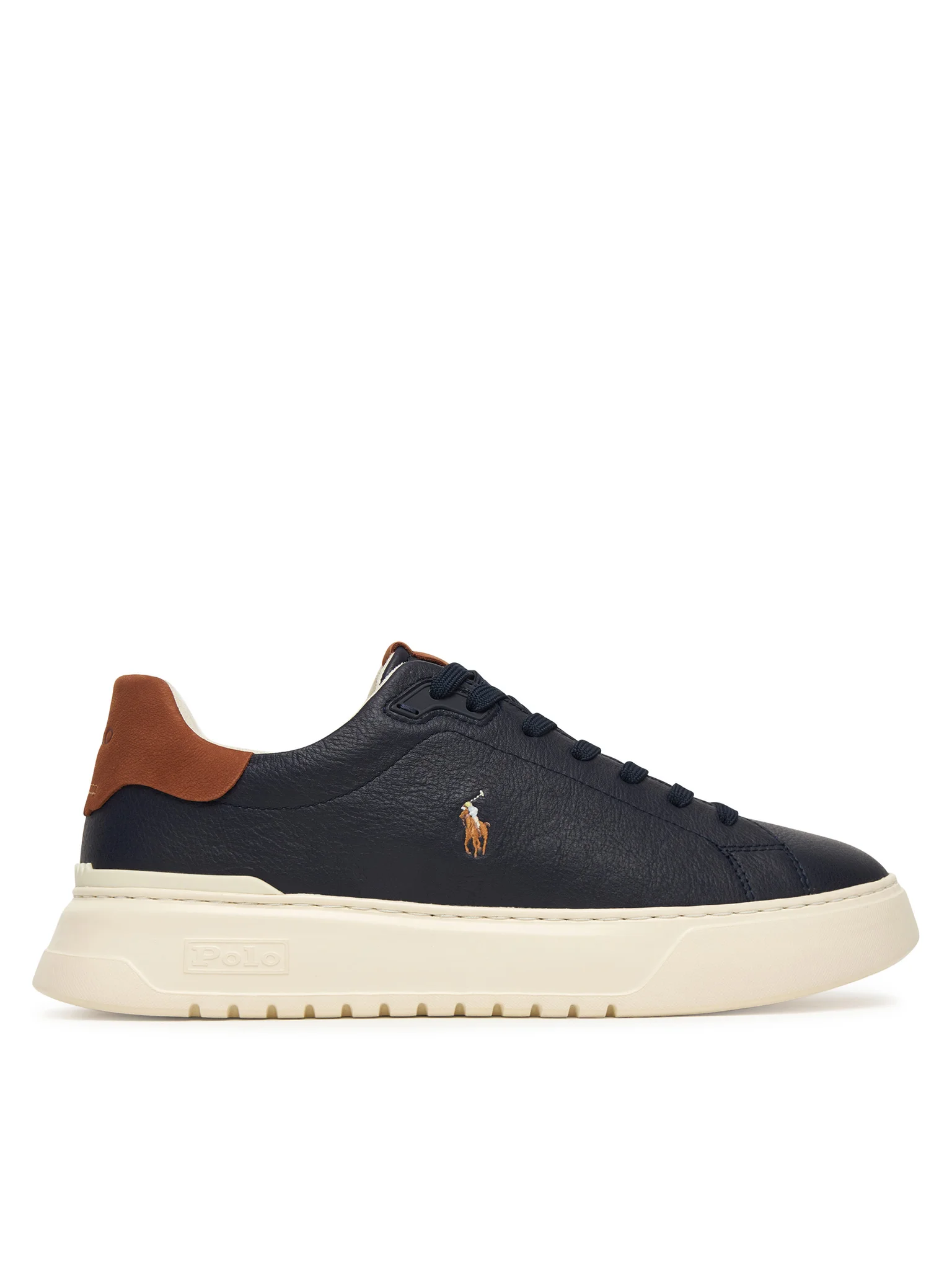 Rlite Court-Sneakers-Low Top Lace-Leather/Nubuck - POLO RALPH
